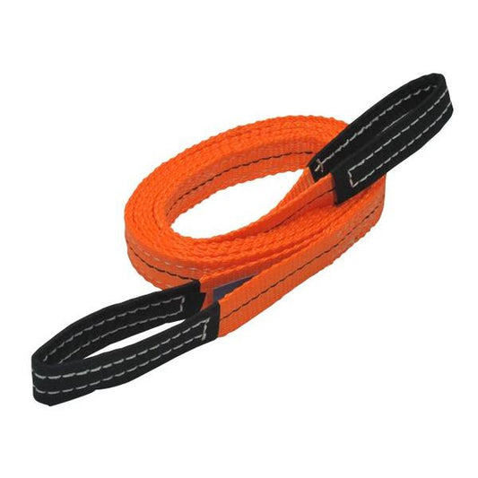 FREAK　CEベルトスリングE型　10本セット　使用荷重630kg　幅20mm　長さ0.6m（65290）　両端アイ型 フリーク