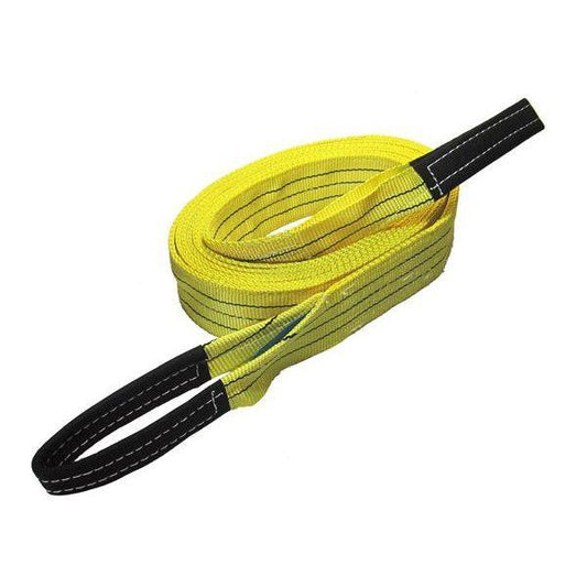 FREAK　CEベルトスリングE型　10本セット　使用荷重2400kg　幅75mm　長さ1m（65318）　両端アイ型 フリーク