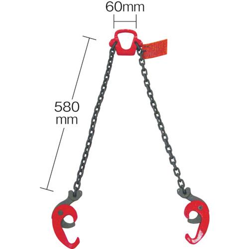 象印 ドラムリフター ドラム缶専用つり具 ホイスト クレーン 交換パーツ用 DL-1 1112-DL-01000