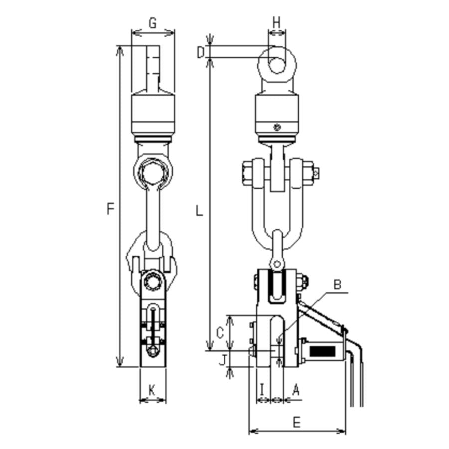 象印 SF型 コラムロック 5t チェーンブロック ホイスト クレーン SF-05000